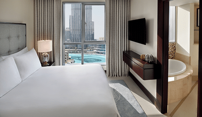 One Bedroom Fountain View Residence & Two Bedroom Residence