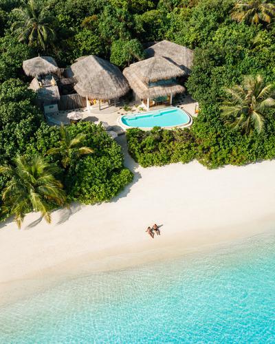 Two Bedroom Lagoon Beach Villa with Pool
