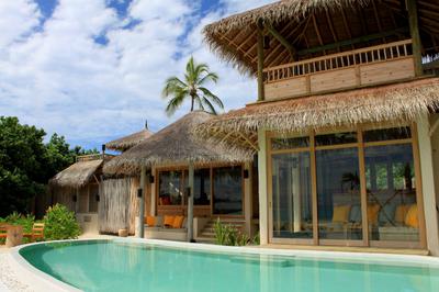 Two Bedroom Lagoon Beach Villa with Pool