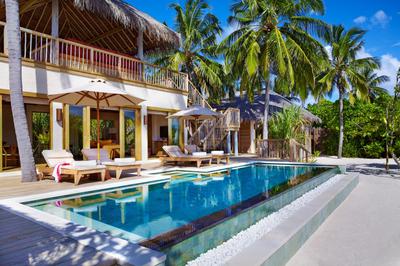 Two Bedroom Ocean Beach Villa with Pool