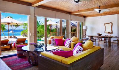 Two Bedroom Ocean Beach Villa with Pool