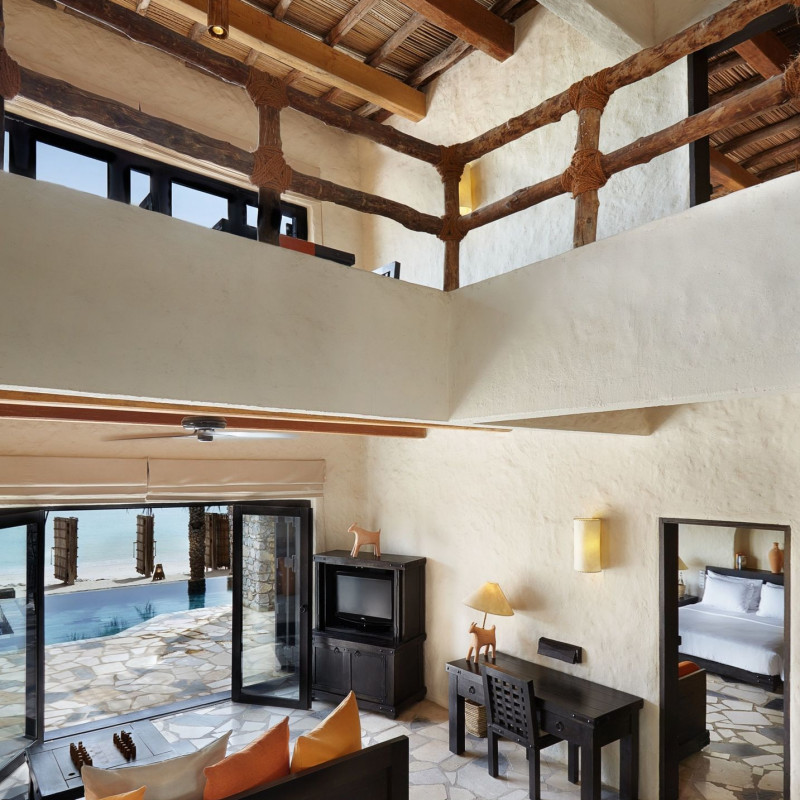 Duplex Two Bedroom Pool Villa Suite Beachfront