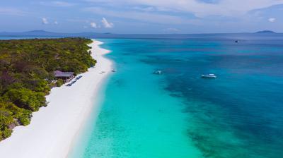 Communal areas - Amanpulo, Philippines - Pamalican Island_FEATURED IMAGE_Island Aerial View