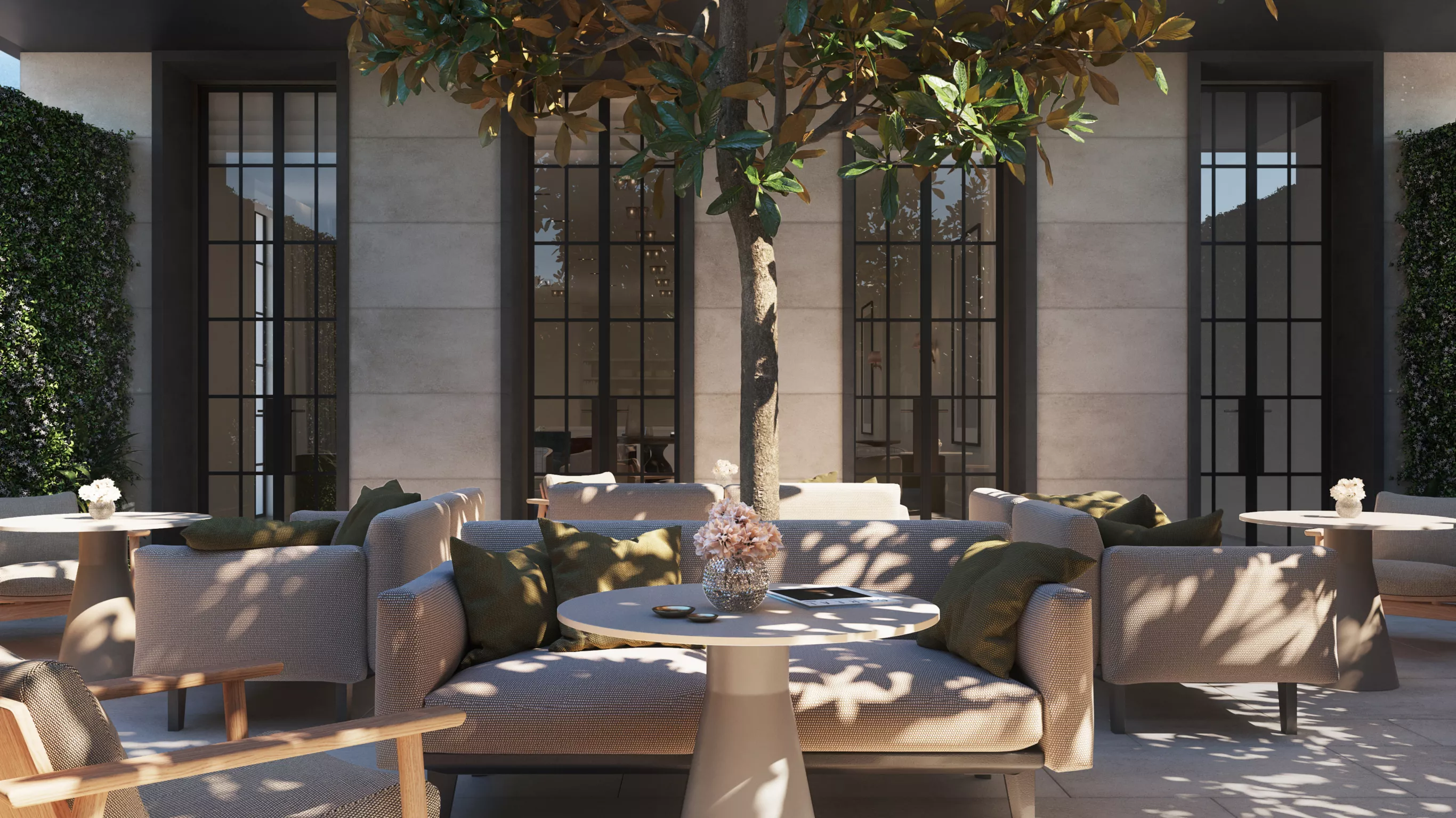 Tarde.O Courtyard