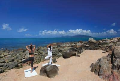 Yoga on the Rocks
