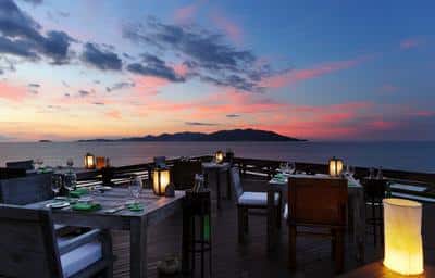 Dining on the Rocks