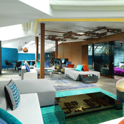 Extreme WOW Suite, Penthouse, Round bed, Whirlpool, Terrace