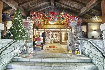 Entrance at Christmas