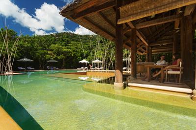 Dining by the Swimming Pool