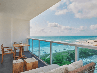 2-Bedroom Ocean Front Suite with Balcony
