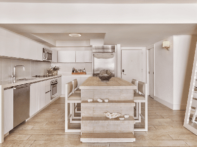 1-Bedroom Home Skyline View with Balcony