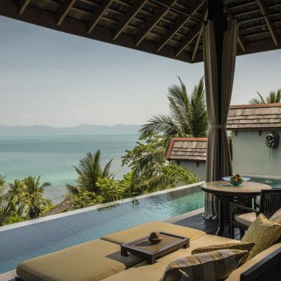 Panoramic Ocean-View Pool Villa