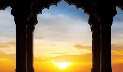 Sunset at Naila Fort