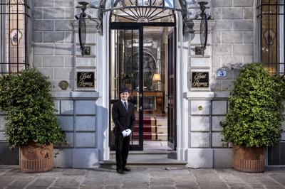 Hotel entrance