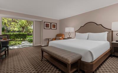 Resort View King Room - Patio Entrance
