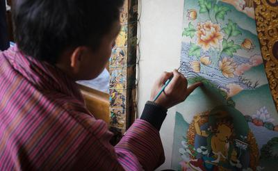 Bumthang Traditional Painting