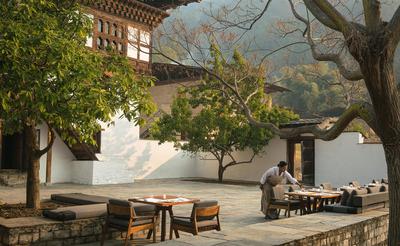 Punakha Lodge Terrace