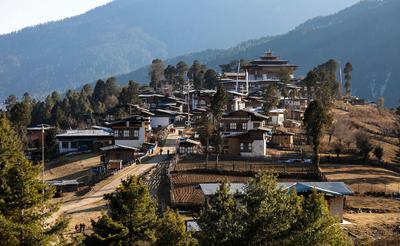Gantey Monastery & Village