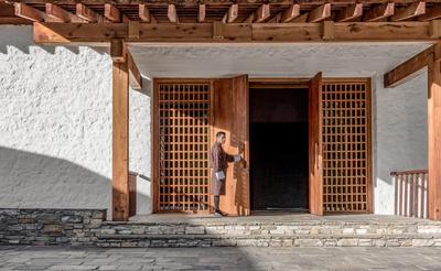 Paro Lodge Entrance