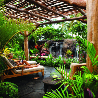 Hualalai Spa - Relaxation Area