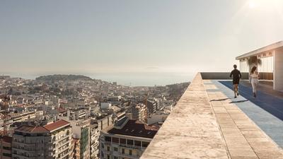 Rooftop Fitness Area