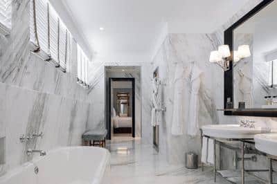 Four Seasons one bedroom suite bathroom