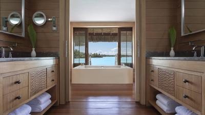 1 Bedroom Beach-View Overwater Bungalow Suite / 1 Bedroom Lagoon-View Overwater Bungalow Suite / 2 Bedroom Herenui Overwater Bungalow Suite with Plunge Pool