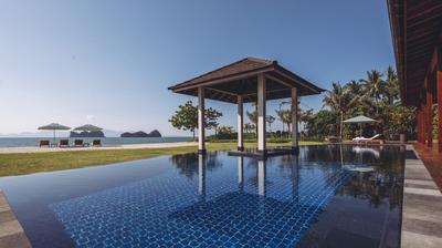 Imperial Three-Bedroom Beach Villa with Pool
