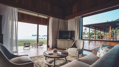 Imperial Three-Bedroom Beach Villa with Pool