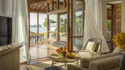 Imperial Five-Bedroom Beach Villa with Pools