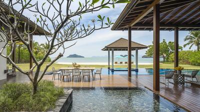 Imperial Three-Bedroom Beach Villa with Pool