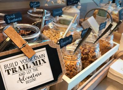 Build-Your-Own Trail Mix Station