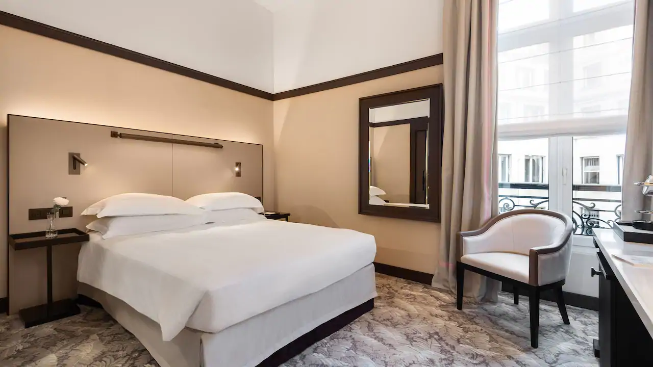 One Queen Bed