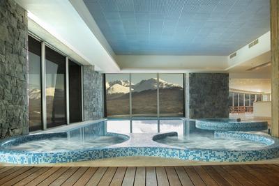 In & out pool + indoor hot tubs