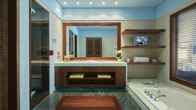 Mediterranean Waterfront Bungalow