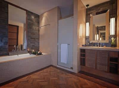 One Bedroom Superior Suite Bathroom
