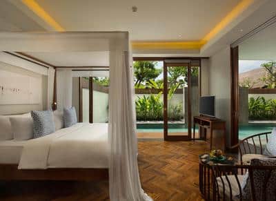 Two Bedroom Maisonette Pool Villa Master Bedroom