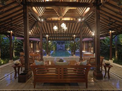 Two Bedroom Joglo Pool Villa Living Area