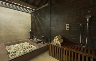 Spa Steam Room Couple