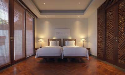 Two Bedroom Maisonette Pool Villa Twin Bedroom