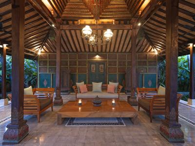 Two Bedroom Joglo Pool Villa Living Area