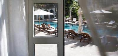 View from The Massage room