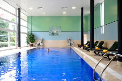 Interior Swimming Pool at Magic Spa by Pestana