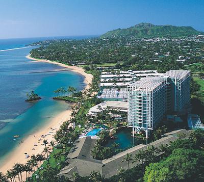 Aerial View of The Kahala Hotel & Resort