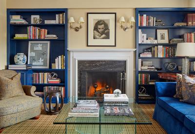 Hollywood Suite fireplace