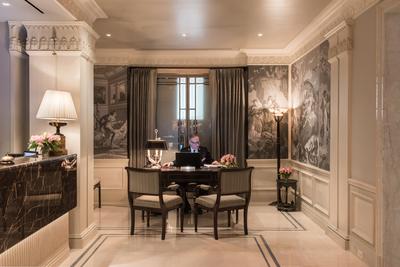 The Lowell lobby