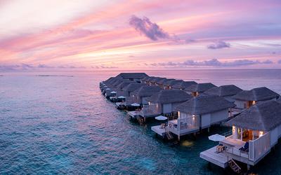 Sunset Water Villa