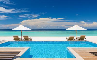 Two-Bedroom Family Beach Villa with Pool