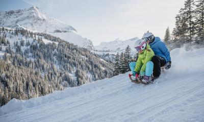 Tobogganing