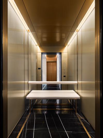 Elevator with Bench